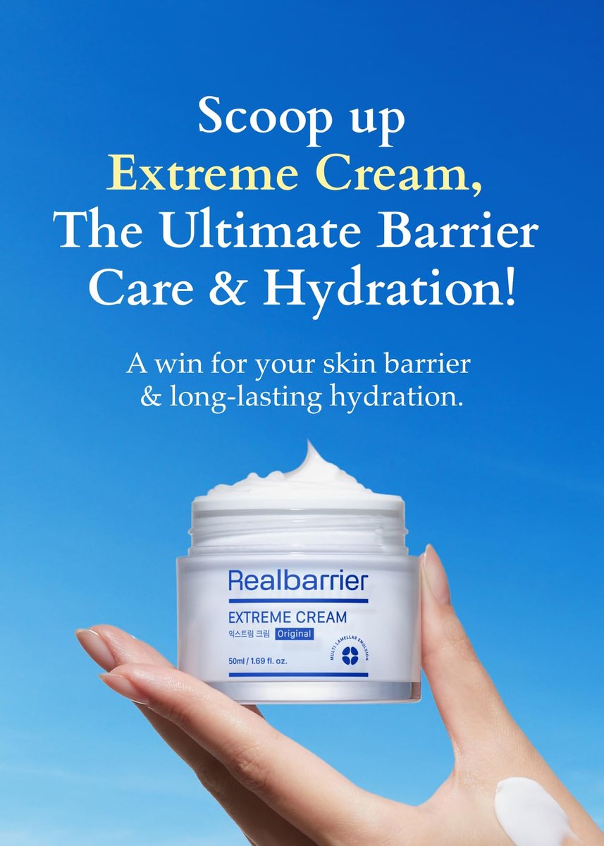 Real Barrier Extreme Cream – Hydrating Korean Moisturizer with Hyaluronic Acid & Ceramides for Sensitive Skin, 1.69 fl oz - görsel 18