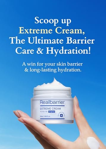 Real Barrier Extreme Cream – Hydrating Korean Moisturizer with Hyaluronic Acid & Ceramides for Sensitive Skin, 1.69 fl oz - görsel 17