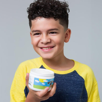 JOHNNY B. Juniors Hair Gel for Kids – No-Flake, Medium Hold, 8 oz Jar Avelisse