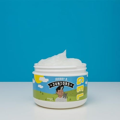 JOHNNY B. Juniors Hair Gel for Kids – No-Flake, Medium Hold, 8 oz Jar Avelisse