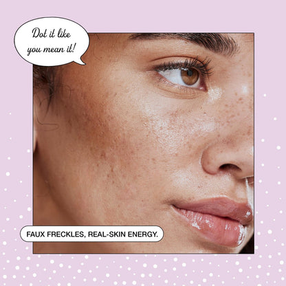 KimChiChic Beauty Candy Girl Fake Freckle Pen - Natural-Looking Fast-Drying Faux Freckles Face Makeup - Afternoon In The Flower Field Red-Brown Shade - 0.10 fl oz Avelisse