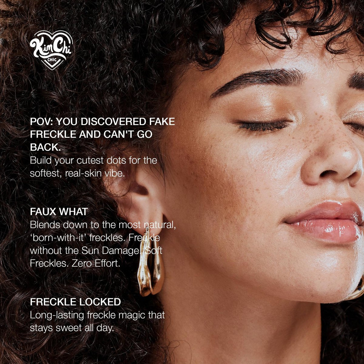 KimChiChic Beauty Candy Girl Fake Freckle Pen - Natural-Looking Fast-Drying Faux Freckles Face Makeup - Afternoon In The Flower Field Red-Brown Shade - 0.10 fl oz Avelisse
