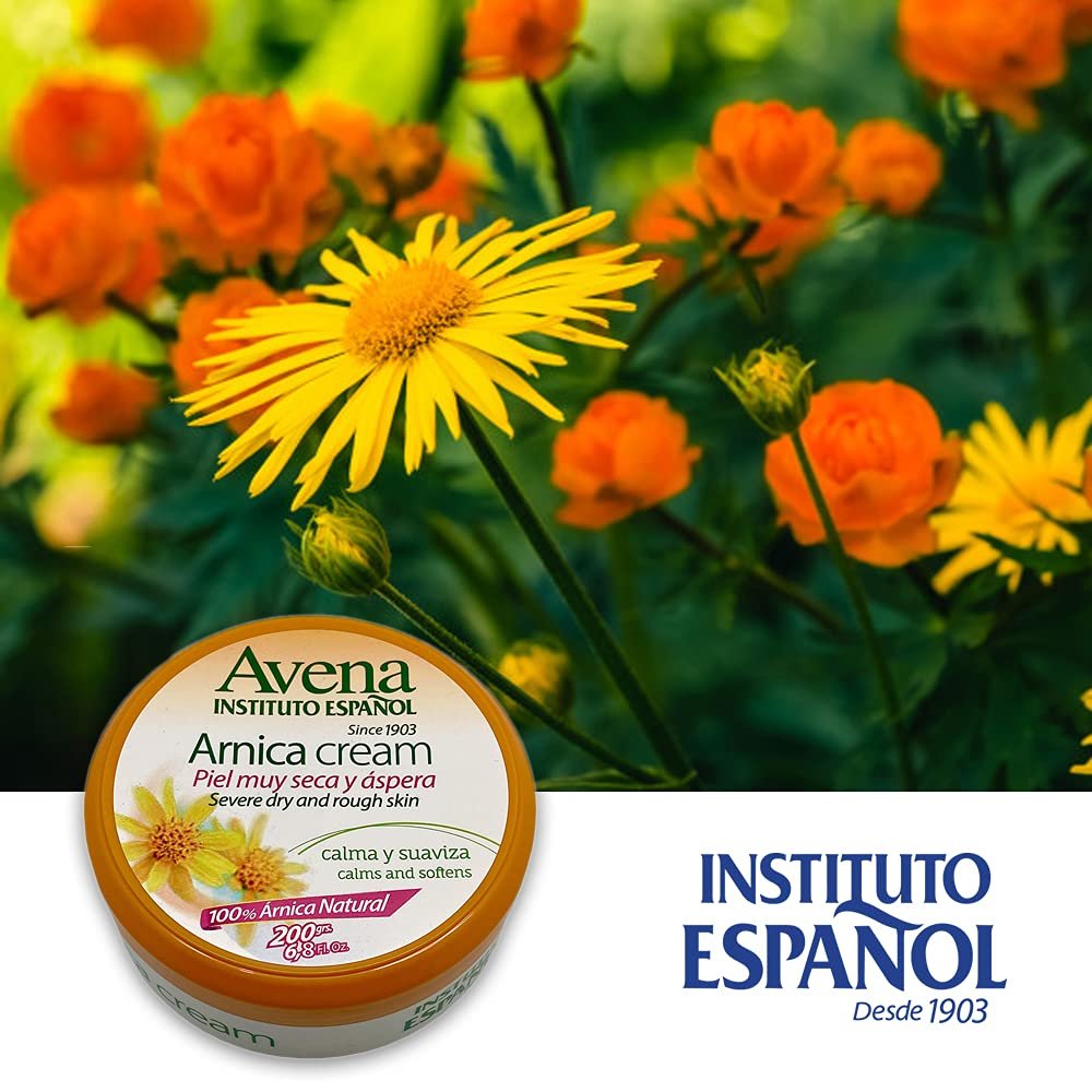 Avena Arnica Cream – Intense Moisturizer for Severely Dry, Rough Skin with Natural Arnica & Cocoa Butter (6.7 oz) - görsel 5