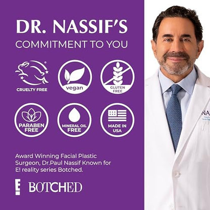 NassifMD Gentle Detox Pads – Surgeon-Created Fruit Acid Complex for Sensitive Skin, Brightens, Exfoliates & Reduces Wrinkles, 60 Count Avelisse
