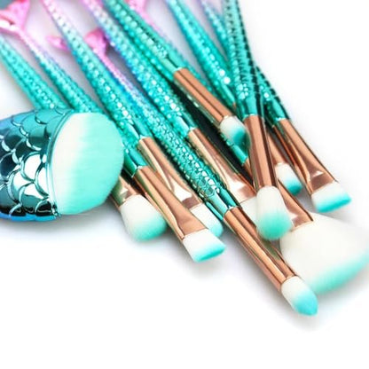 11PCS Makeup Brushes Set - Complete Cosmetic Brush Kit for Teens, Kids, and Women | HOFASON
