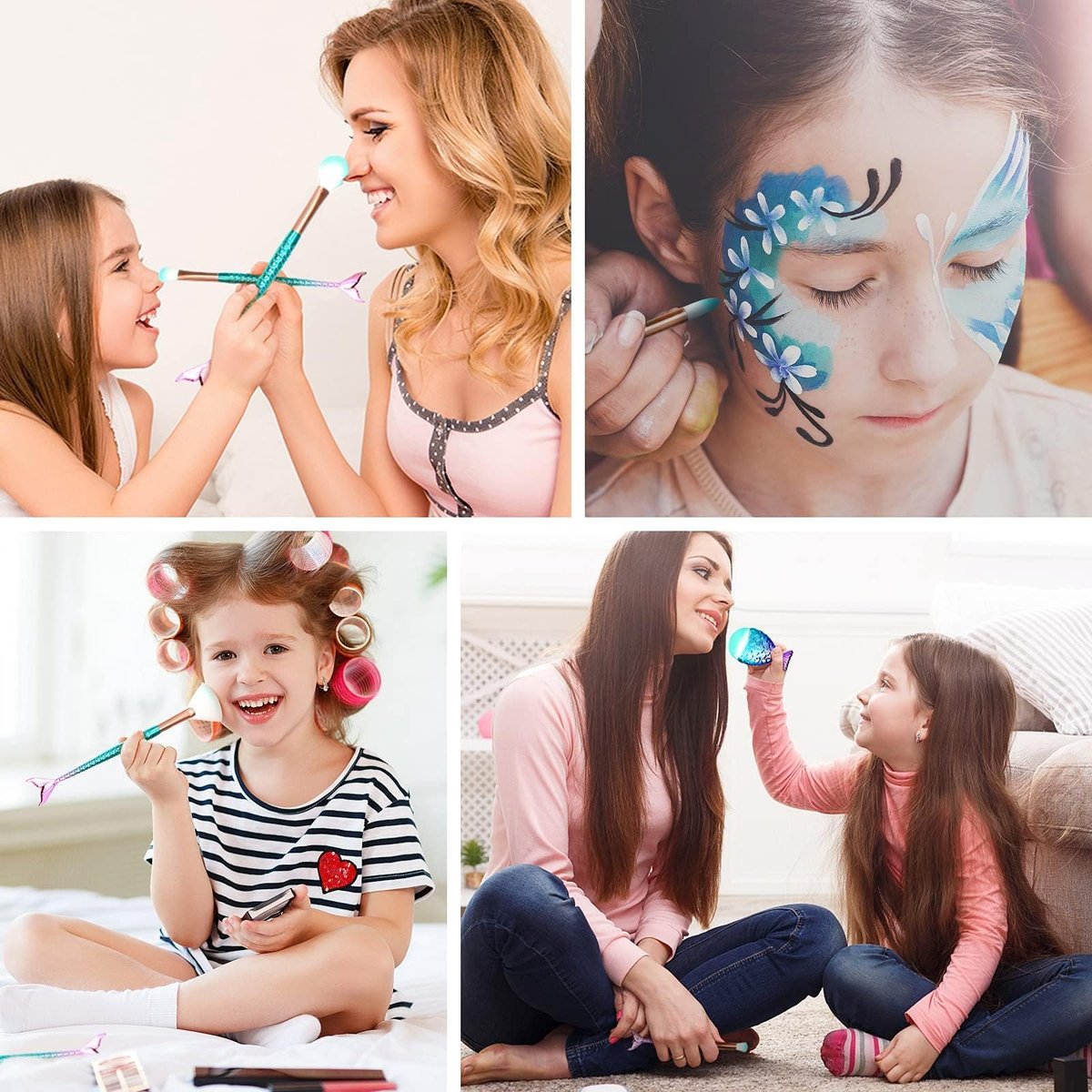11PCS Makeup Brushes Set - Complete Cosmetic Brush Kit for Teens, Kids, and Women | HOFASON - görsel 3