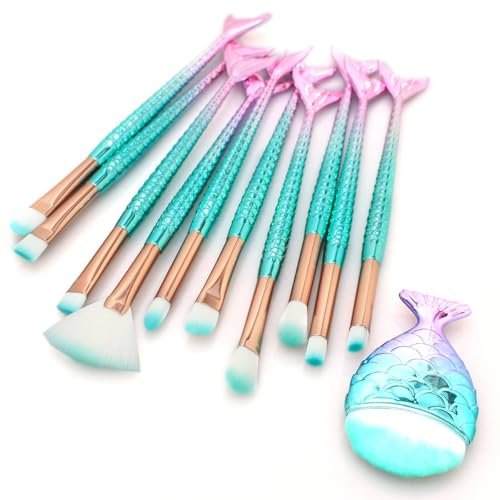 11PCS Makeup Brushes Set - Complete Cosmetic Brush Kit for Teens, Kids, and Women | HOFASON - görsel 14