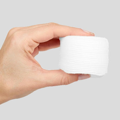 Hypoallergenic Cotton Rounds for Makeup Removal and Skincare, 100 Count