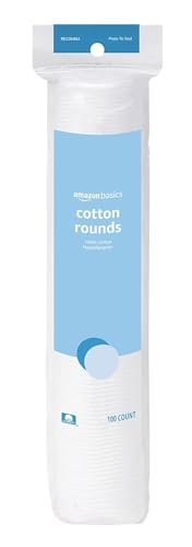 Hypoallergenic Cotton Rounds for Makeup Removal and Skincare, 100 Count - görsel 2