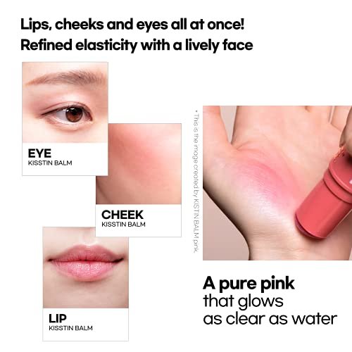 KAHI Seoul Kisstin Balm - Rejuvenating Multi-Balm for Lips & Face (0.32 oz) - görsel 8