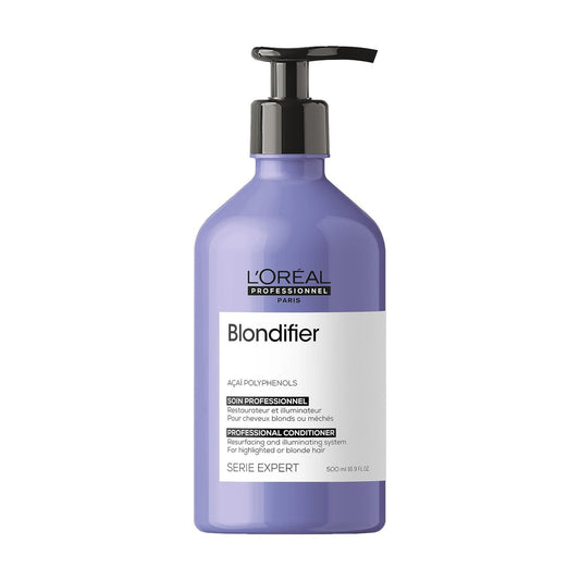 L'Oréal Professionnel Paris Blondifier Conditioner - Nourishing & Smoothing Treatment for Blonde or Bleached Hair, Enhances Shine & Fights Brass, 16.9 Fl Oz Avelisse