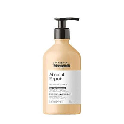 L'Oréal Professionnel Paris Absolut Repair Conditioner – Nourishing Protein Treatment for Dry, Damaged Hair, 16.9 Fl Oz Avelisse