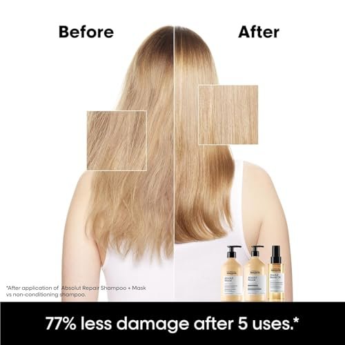 L'Oréal Professionnel Paris Absolut Repair Conditioner – Nourishing Protein Treatment for Dry, Damaged Hair, 16.9 Fl Oz Avelisse
