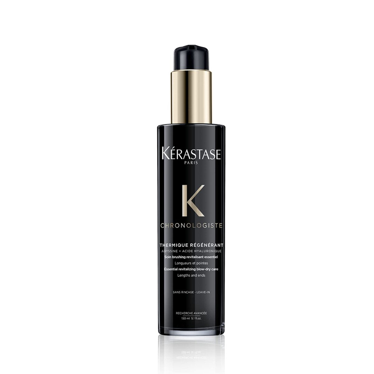 Kérastase Chronologiste Hair Serum Heat Protectant with Argan Oil - Controls Frizz, Strengthens and Prevents Breakage, Protects Against Humidity, For Dry, Fine & Brittle Hair, 5.1 Fl Oz Avelisse