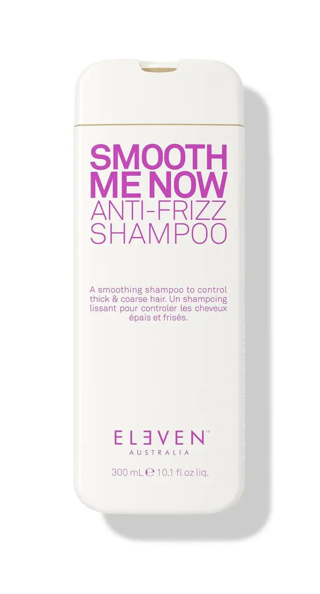 ELEVEN AUSTRALIA Smooth Me Now Anti-Frizz Shampoo – Sulfate-Free Frizz Control for Damaged Hair, 10.1 fl oz Avelisse