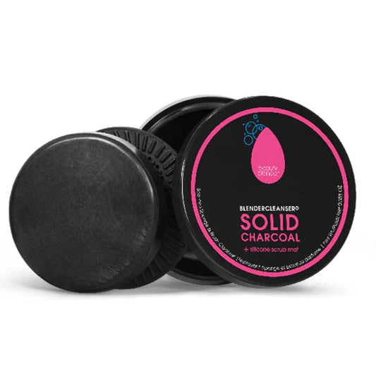 beautyblender Blendercleanser Solid Charcoal – 1 oz Cleansing Bar for Makeup Sponges & Brushes Avelisse