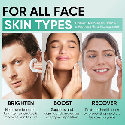 YAFUSIPE Glycolic Acid 35% Toner Pads - AHA Facial Resurfacing Exfoliating Wipes with Salicylic Acid, Chemical Peel for Wrinkles, Acne, Blemishes (50 Pads) Avelisse