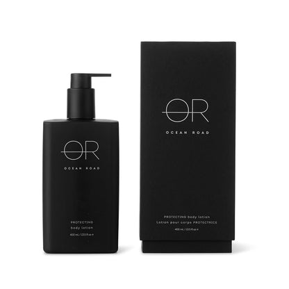 OCEAN ROAD Black Body Lotion 13.5 fl oz – Nourishing Hydrating Lotion with Coffee Extract & Australian Botanicals, Vegan & Australian Made for Soft Smooth Protected Skin