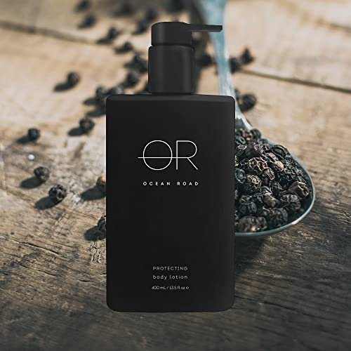 OCEAN ROAD Black Body Lotion 13.5 fl oz – Nourishing Hydrating Lotion with Coffee Extract & Australian Botanicals, Vegan & Australian Made for Soft Smooth Protected Skin - görsel 6