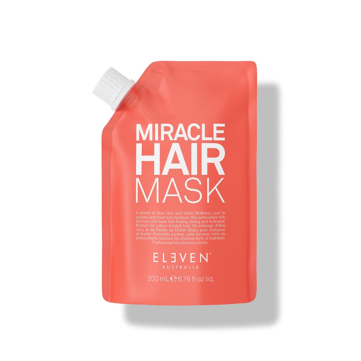 ELEVEN AUSTRALIA Miracle Hair Mask for Dry Damaged Hair - Deep Conditioning Treatment for Men & Women, 6.8 fl oz Avelisse