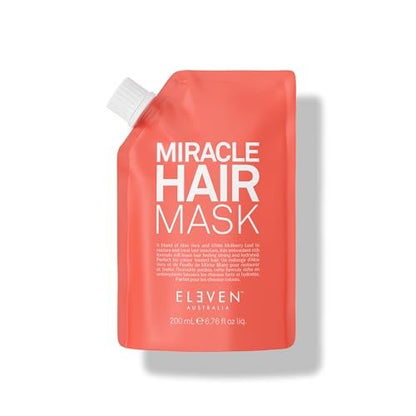 ELEVEN AUSTRALIA Miracle Hair Mask for Dry Damaged Hair - Deep Conditioning Treatment for Men & Women, 6.8 fl oz Avelisse