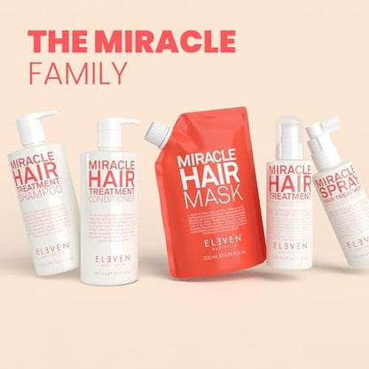ELEVEN AUSTRALIA Miracle Hair Mask for Dry Damaged Hair - Deep Conditioning Treatment for Men & Women, 6.8 fl oz Avelisse