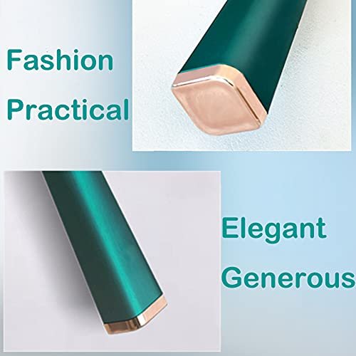 RN BEAUTY Detangling Hair Brush – Anti-Static, Nylon Bristle, Vented Blow Drying Brush for All Hair Types (Malachite Green) - görsel 10
