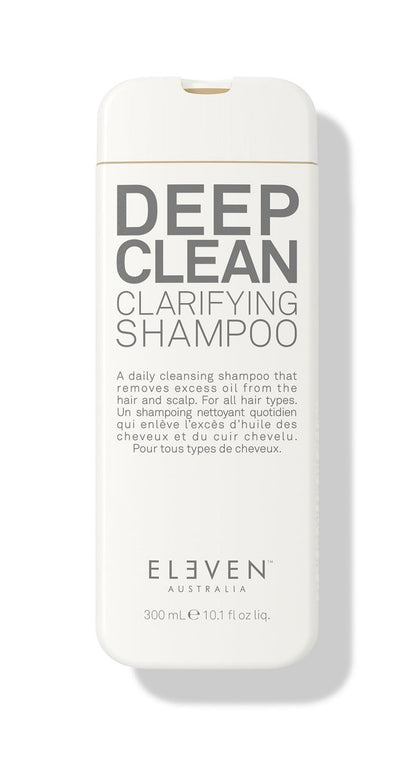 ELEVEN AUSTRALIA Deep Clean Clarifying Shampoo - Sulfate-Free Detox Shampoo for All Hair Types, Removes Build-Up & Purifies Scalp, 10.1 fl oz