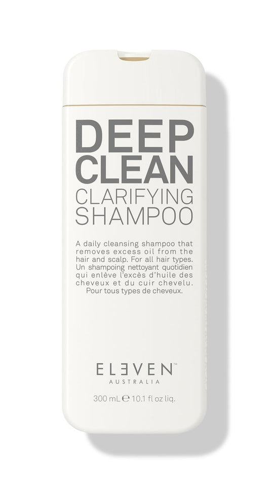 ELEVEN AUSTRALIA Deep Clean Clarifying Shampoo - Sulfate-Free Detox Shampoo for All Hair Types, Removes Build-Up & Purifies Scalp, 10.1 fl oz