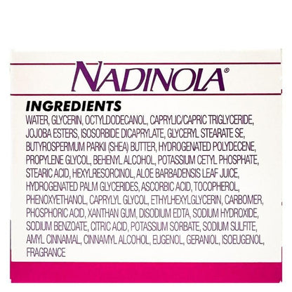 Nadinola Moisturizing Skin Tone Cream with Vitamin E and Hexylresorcinol - Reduces Unwanted Discoloration, 2.25 oz