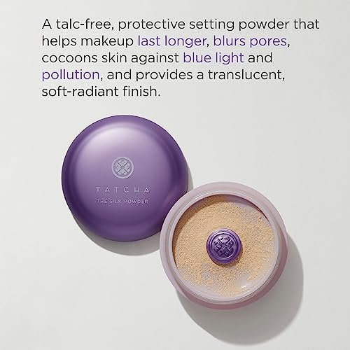 Tatcha The Silk Powder - Protective Setting Powder, Translucent Soft-Radiant Finish, 0.7 oz Avelisse