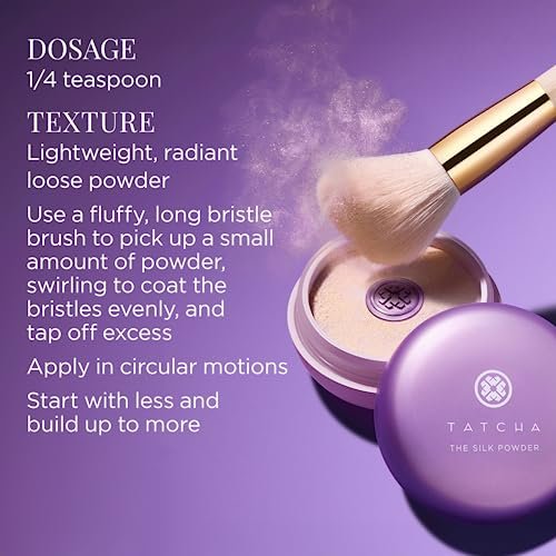 Tatcha The Silk Powder - Protective Setting Powder, Translucent Soft-Radiant Finish, 0.7 oz Avelisse