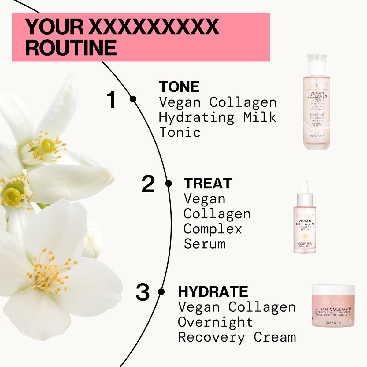 Pacifica Vegan Collagen Hydrating Milk Tonic – Alcohol-Free Milky Toner & Essence with Hyaluronic Acid, Chamomile & Jasmine for All Skin Types, Vegan & Dermatologist Tested (4.7 oz) Avelisse
