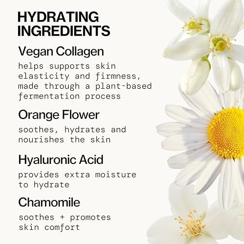 Pacifica Vegan Collagen Hydrating Milk Tonic – Alcohol-Free Milky Toner & Essence with Hyaluronic Acid, Chamomile & Jasmine for All Skin Types, Vegan & Dermatologist Tested (4.7 oz) Avelisse