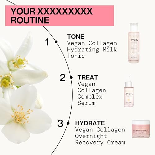 Pacifica Vegan Collagen Hydrating Milk Tonic – Alcohol-Free Milky Toner & Essence with Hyaluronic Acid, Chamomile & Jasmine for All Skin Types, Vegan & Dermatologist Tested (4.7 oz) Avelisse