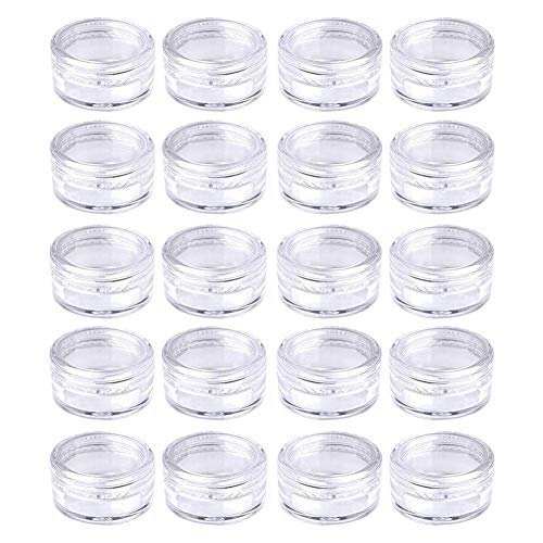Medsuo 20-Pack 5ml Clear Sample Pots – Leak-Proof Travel Containers for Cosmetics, Lip Balm, and DIY Scrubs - görsel 2