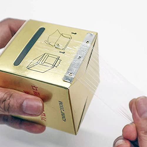 S.Q 4-Pack Disposable Eyebrow Tattoo Plastic Wrap Preservative Film - 42mm x 200m Each, Makeup Supplies - görsel 10