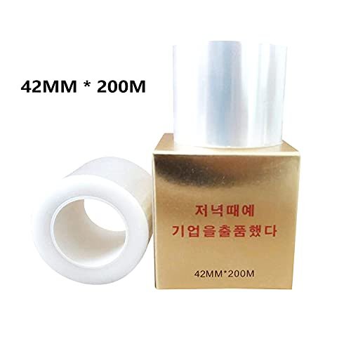 S.Q 4-Pack Disposable Eyebrow Tattoo Plastic Wrap Preservative Film - 42mm x 200m Each, Makeup Supplies - görsel 6