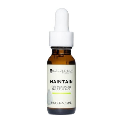 Dazzle Dry Maintain Daily Maintenance Nail & Cuticle Oil - 0.5 oz (15 mL) - Clear Avelisse