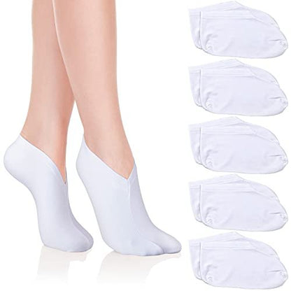 Moisturizing Socks for Dry Feet - 5 Pairs Overnight Spa Socks for Women and Men