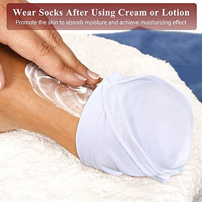 Moisturizing Socks for Dry Feet - 5 Pairs Overnight Spa Socks for Women and Men