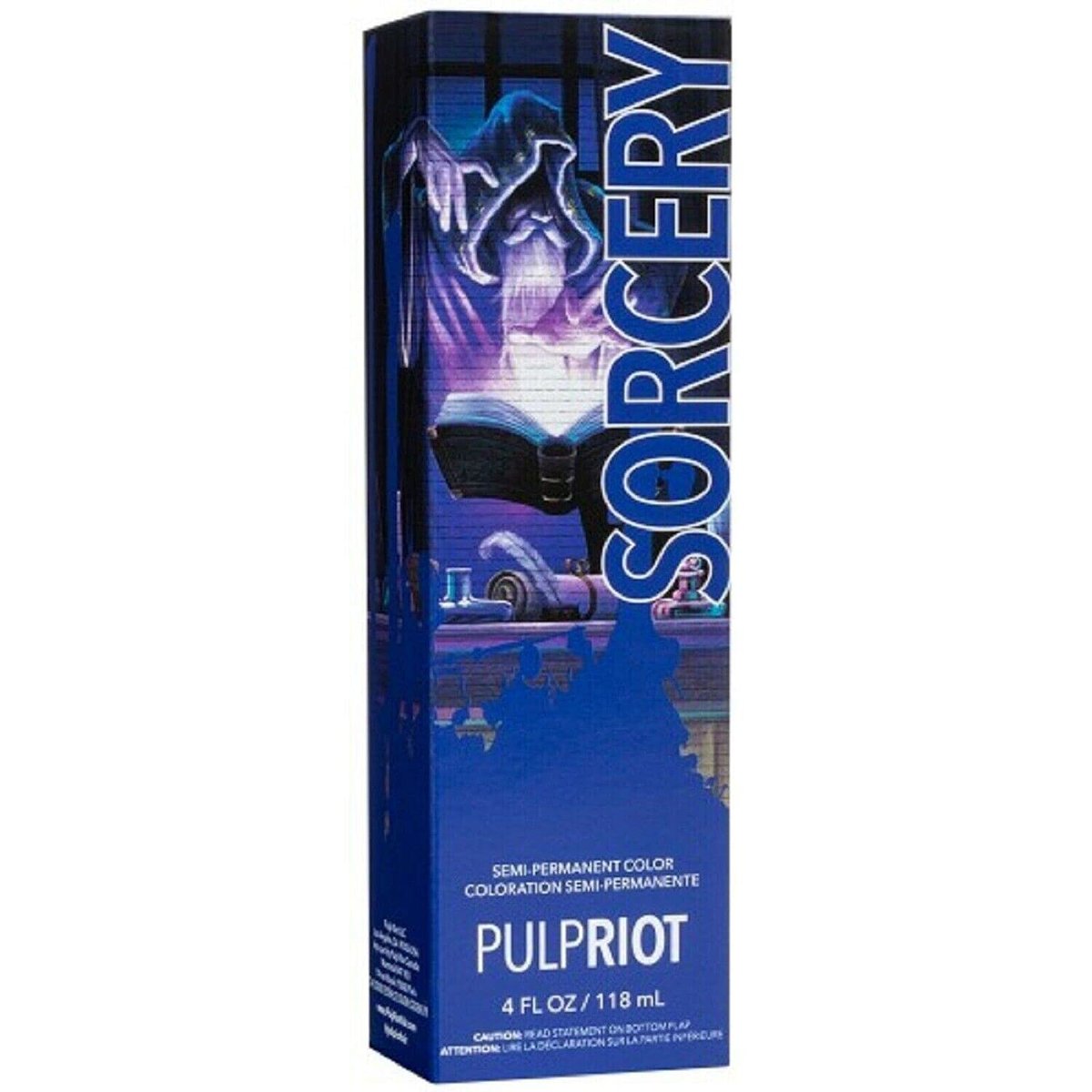 Pulp Riot Semi-Permanent Hair Color 4oz - Sorcery | Vibrant Purple Hair Dye - görsel 2