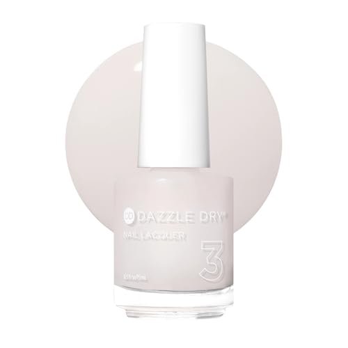 Dazzle Dry Nail Lacquer (Step 3) - Prima Ballerina - Sheer Milky Delicate Pink, 0.5 fl oz - görsel 2