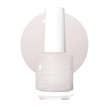 Dazzle Dry Nail Lacquer (Step 3) - Prima Ballerina - Sheer Milky Delicate Pink, 0.5 fl oz