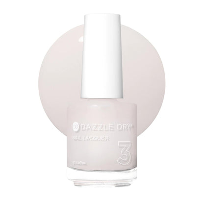 Dazzle Dry Nail Lacquer (Step 3) - Prima Ballerina - Sheer Milky Delicate Pink, 0.5 fl oz
