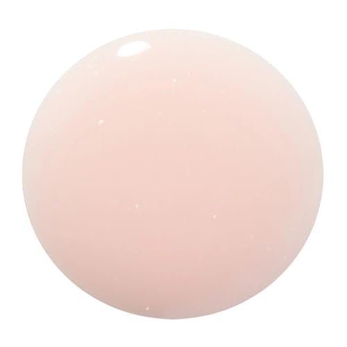 Dazzle Dry Nail Lacquer (Step 3) - Livin' La Vida Yoga - Soft Pale Creamy Pink with Diamond Dusted Shimmer, Semi-Sheer Cream, 0.5 fl oz Avelisse