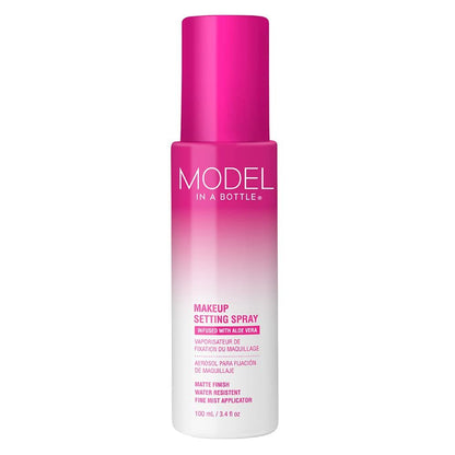 Model in a Bottle Original Setting Spray - Makeup Primer with Smooth Matte Finish, 3.4 oz Avelisse