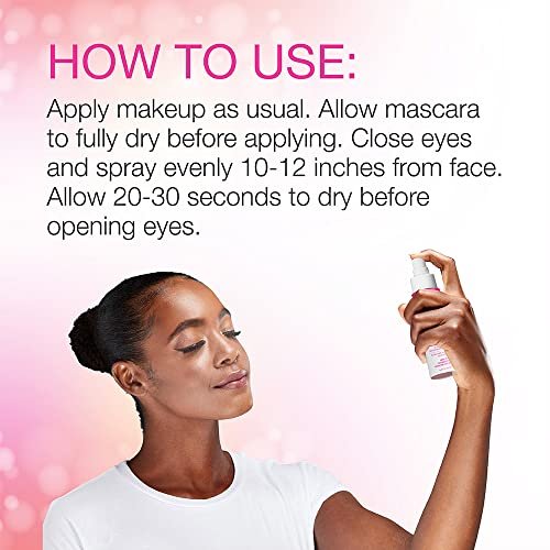 Model in a Bottle Original Setting Spray - Makeup Primer with Smooth Matte Finish, 3.4 oz Avelisse