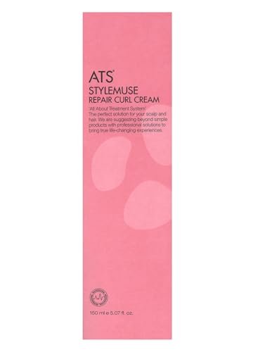 ATS Professional STYLEMUSE Repair Curl Cream - Volume, Natural Hold & Softness for Curly Hair, 5.07 fl oz Avelisse