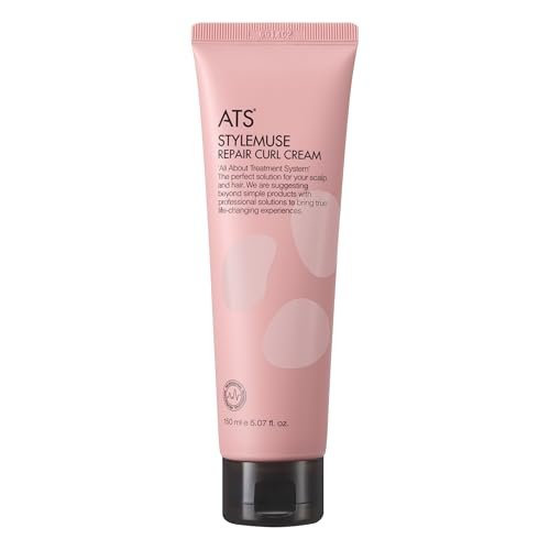 ATS Professional STYLEMUSE Repair Curl Cream - Volume, Natural Hold & Softness for Curly Hair, 5.07 fl oz Avelisse